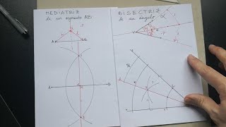 Mediatriz y Bisectriz  Dibujo Técnico [upl. by Riada]