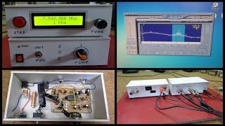 DIY sensitive Software Defined Radio with AD9850 VFO and Arduino [upl. by Elery]