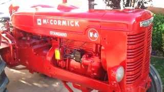 International McCormick W4 Tractor [upl. by Rohn794]