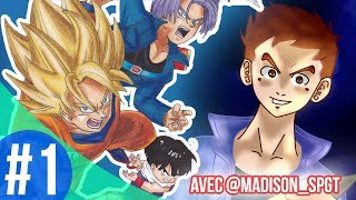 Collaboration avec Madisonspgt  Goku Trunks Vegeta Gohan  Speed Drawing  ErwanChannel [upl. by Druci]