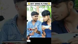 Rare Sky wing fl ying🤣😂 funny comedy garenafreefire new [upl. by Westbrook]