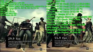 Pentium N3700 vs Core m36Y30  Resident Evil 5 Benchmark  720p Low [upl. by Thorr779]