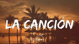 LA CANCIÓN  J Balvin LyricsLetra [upl. by Paehpos604]