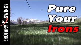 How to Hit the Ball First with Your Irons  No More Chunked Shots [upl. by Waiter]