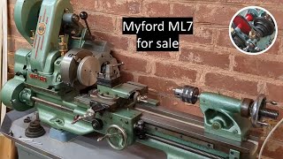 Myford ML7 lathe for sale with demonstration [upl. by Capp73]