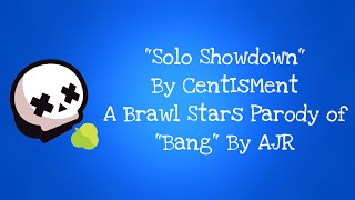 “Solo Showdown”  A Brawl Stars Parody of AJR’s Bang Music Video [upl. by Maclean467]