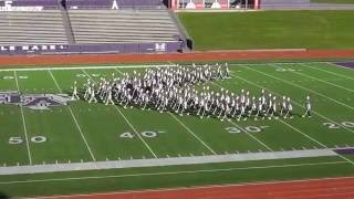 Rusk High School Band 2016  UIL Region 21 Marching Contest [upl. by Sirahs17]