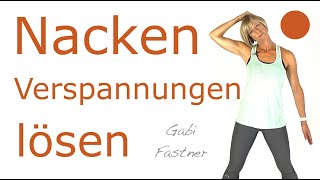 〰️ Nackenverspannungen lösen in 8 min  ohne Geräte nur im Stehen [upl. by Drooff]