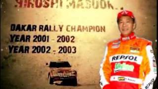 Masuoka  the Champion of Dakar Rallyflv [upl. by Tnomel]