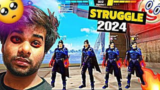 STRUGGLE 2024  Im 3 years Old Youtuber 😰 Koi Saport Nhi Mila 😒  CrazyTcr94 2024 viral ff [upl. by Pufahl]