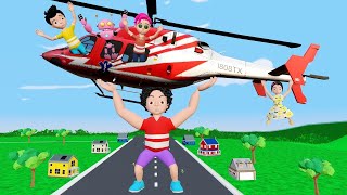 Rohan Robot Aur Helicopter Wala Cartoon Part 6  Gadi Wala Cartoon  Pagal Beta  Desi Comedy Video [upl. by Octave]