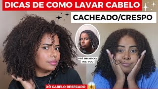 LAVANDO CABELO e recuperando em casa técnica PRÉPOO hidratação Varias DICAS DE CUIDADOS😱😍 [upl. by Phylys496]