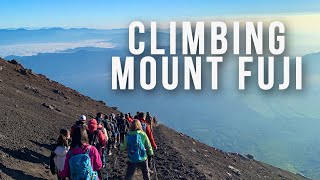 Climbing Mount Fuji  Mount Fuji Vlog Bullet Climbing 24 Hours On Fuji Mt Fuji [upl. by Oicafinob337]