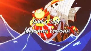 One Piece  Binks Sake Japanese Version [upl. by Nnel883]