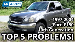 Top 5 Problems Ford F150 Pickup 19972004 10th Generation [upl. by Ssew]