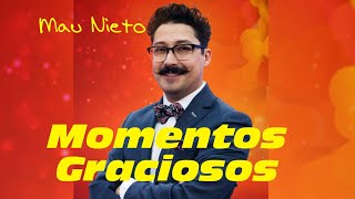 Momentos Graciosos de Mau Nieto en 100 Latinos Dijeron [upl. by Siuqcram]