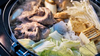 【すき焼き】知らないと人生損する程に美味しいすき焼きの作り方 簡単レシピ [upl. by Georgina]