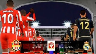 Almeria Vs Real Madrid 0  5 Global Challenge Cup Quarter Final Match Dls Football Game Video [upl. by Eintihw218]