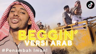 KOCAK BEGGIN  Måneskin ARAB GOKIL NGAWUR  3way Asiska cover [upl. by Refinne90]