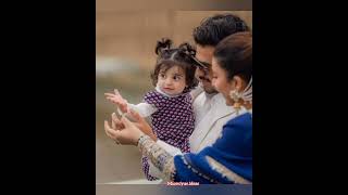 Farhan saeed and urwa hocane bring daughter to hum awards Adorable picture of Farhan Saeed daughter [upl. by Wengert963]