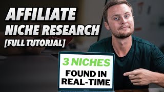 How To Find The Best Affiliate Marketing Niche [upl. by Ronni]