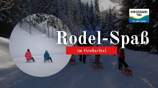 Rodeln im Großarltal 🛷 [upl. by Ynaitirb636]