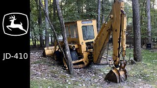 I bought a 410 John Deere Backhoe Its ROUGH Fixing old iron again [upl. by Nibor]