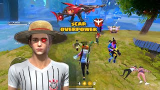 OVER POWER SCAR amp M10 GAMEPLAY 🥶😱 freefire rmjangee [upl. by Yuh]