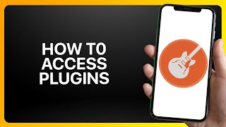 How To Access Plugins In GarageBand Tutorial [upl. by Ahsenit]