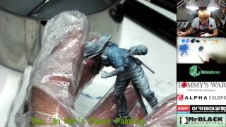 ManJin Kims Figure Painting  54mm Figure Painting 2 [upl. by Svend9]