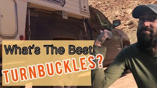 What Turnbuckles Do We Use On Our Slide In Truck Camper [upl. by Anelrahs]