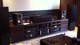 Klipsch RB61 in test with Musical Fidelity M6i [upl. by Auqkinahs]