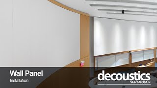 Decoustics  FabricWrapped Wall Panel Installation [upl. by Eneres]