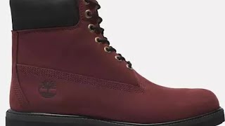 Timberland 6quot Premium amp Burgundy outfit [upl. by Norted]