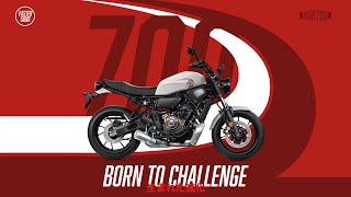 2024 Yamaha XSR700 Born to Challenge [upl. by Atsev]