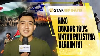 NIKO DI CINTA TANPA KARENA MENDUKUNG 100 UNTUK PALESTINA DENGAN CARA INI  STAR UPDATE [upl. by Brackely]