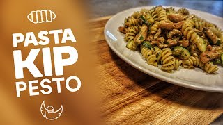 OVERHEERLIJKE Pasta Kip Pesto [upl. by Aicirtak]