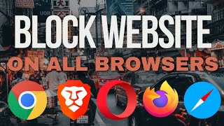 How To Block Website IN PC [upl. by Hedvah]