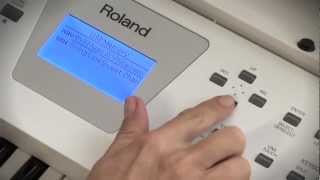 Roland BK3 Backing Keyboard Overview [upl. by Araf]