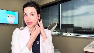 Facial slimming w Botox to jaw masseter described amp demonstrated by Board Certified Dermatologist [upl. by Releyks661]