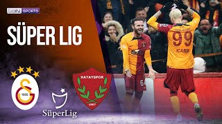 Galatasaray vs Hatayspor  SÜPER LIG HIGHLIGHTS  1132023  beIN SPORTS USA [upl. by Aliel800]