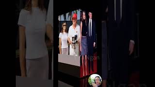 Couple Donald Trump ytangan short shorts melaniatrump donaldtrump trumpswife melania trump [upl. by Hunsinger]