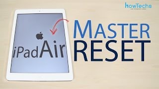 Apple iPad Air Master reset [upl. by Asyram676]