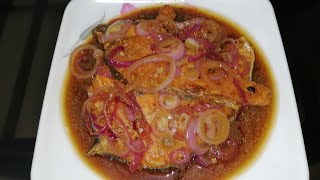 Salmon Steak Recipe  Lutong Bahay ni Boss Cook [upl. by Salvador994]