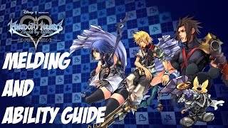 Kingdom Hearts Birth By Sleep Guide  Melding and Abilites [upl. by Jarrod]