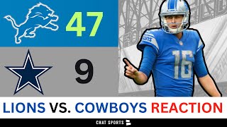 Lions Rumors amp News After 479 Win vs Cowboys  Aidan Hutchinson Injury News [upl. by Seravat444]