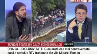 Mihail Neamţu în dialog cu Remus Cernea despre drepturile homosexualilor [upl. by Nnairam]