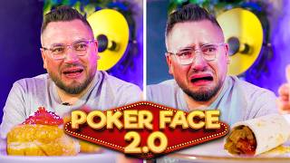 POKER FACE 20 Extreme Flavour Food Challenge Group Game  Sorted Food [upl. by Lovich]