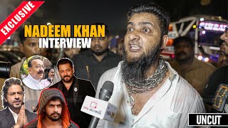 UNCUT  Nadeem Khan  Exclusive Interview  Salman Khan Shah Rukh Khan Baba Siddique Lawrence [upl. by Newsom]