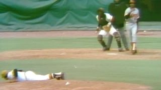 1971 WS Gm5 Briles falls down striking out Robinson [upl. by Benni437]